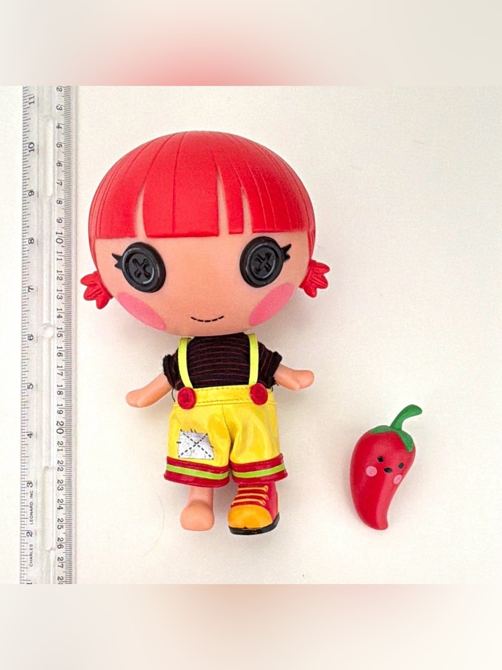 Lalaloopsy red fiery flame doll with pet
